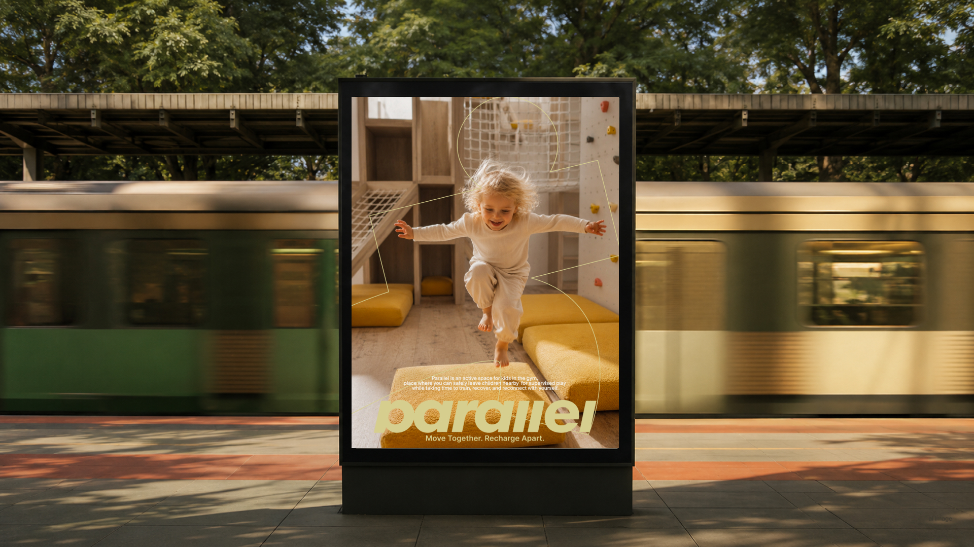 Parallel - activate space for kids in the gym, portfolio item 25