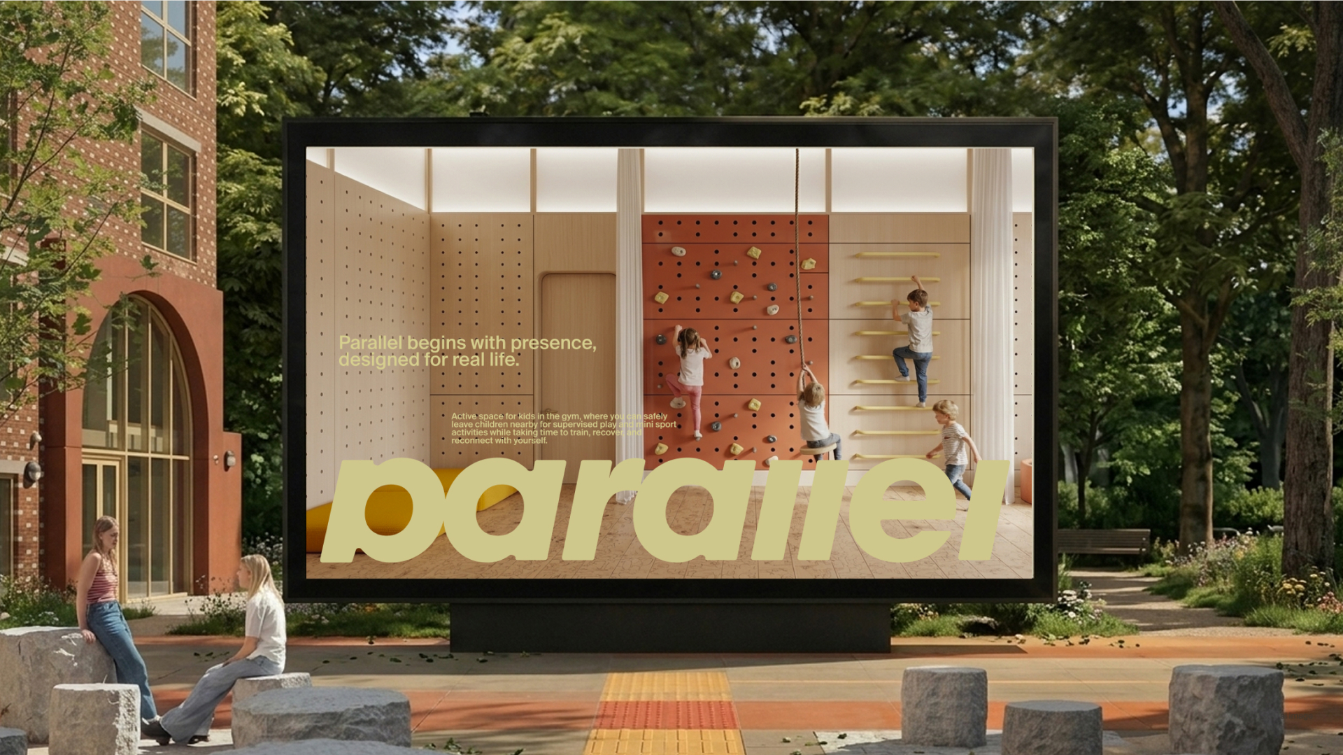 Parallel - activate space for kids in the gym, portfolio item 26