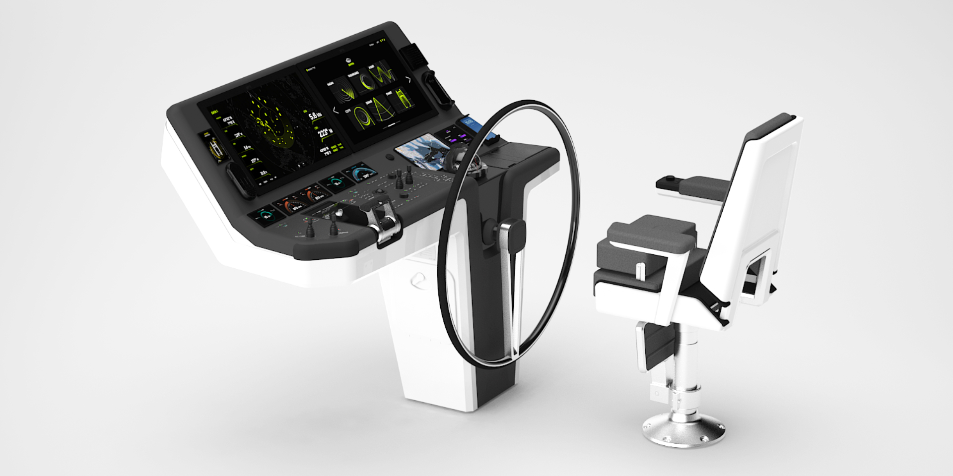 Helm Station for sailing catamarans, portfolio item 15
