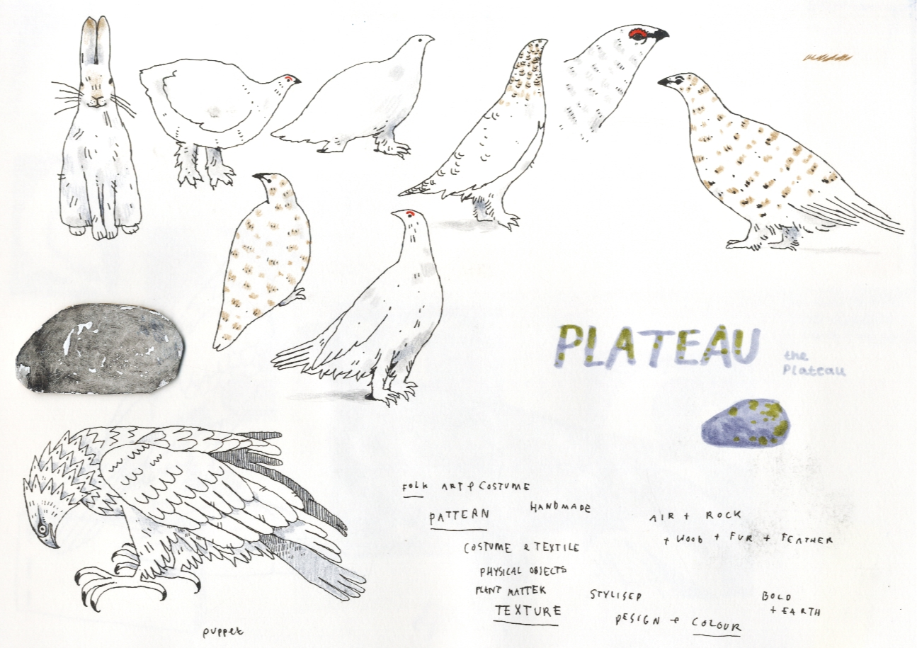 The plateau (in response to the living mountain), portfolio item 7