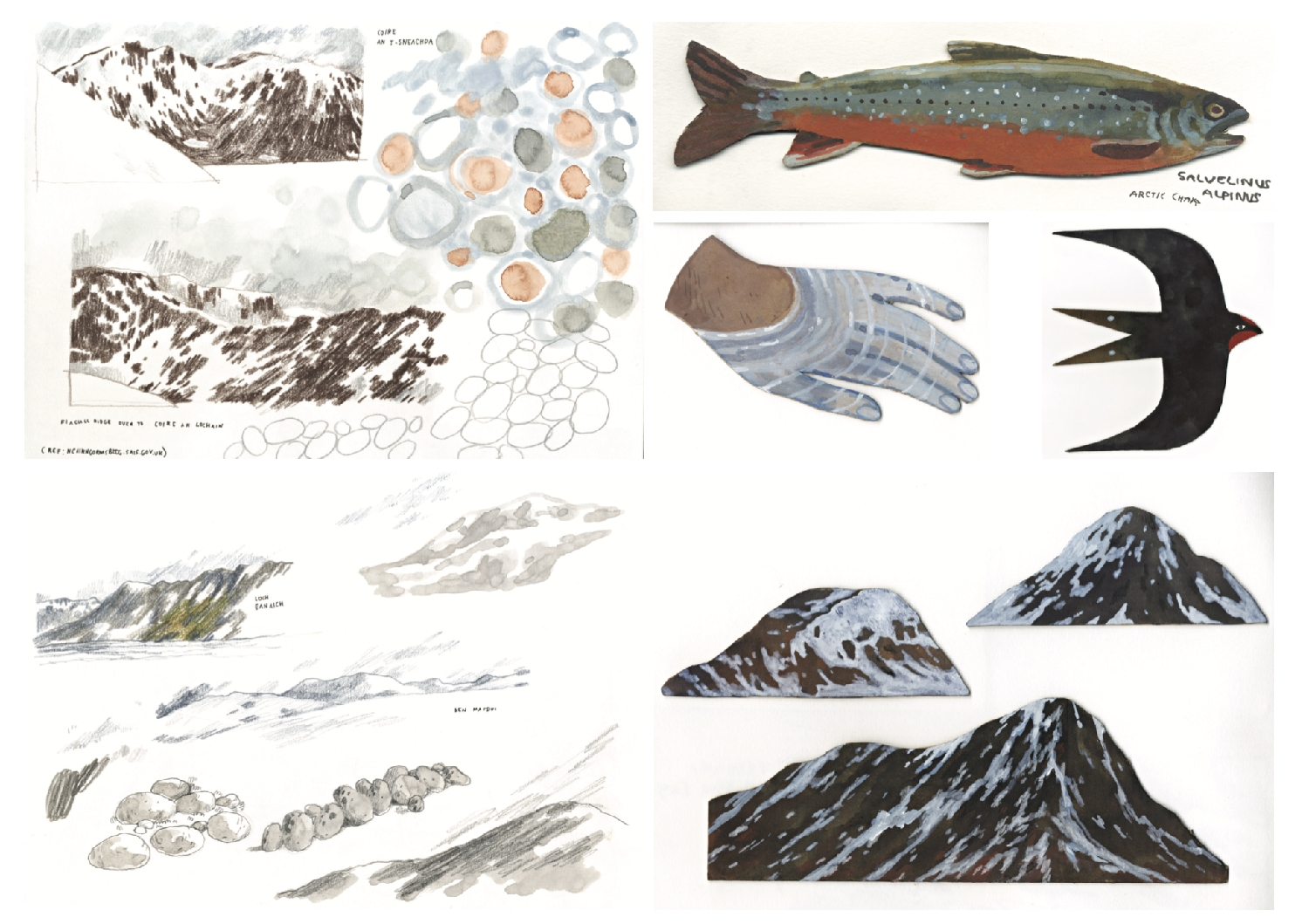 The plateau (in response to the living mountain), portfolio item 12