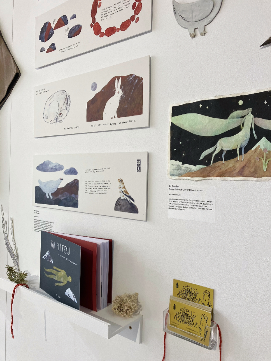The plateau (in response to the living mountain), portfolio item 6