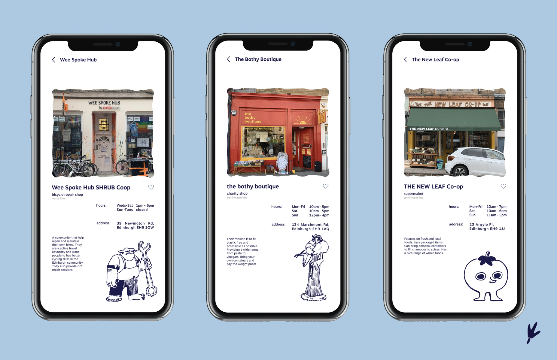 Corbie - waste free campaign app, portfolio item 11