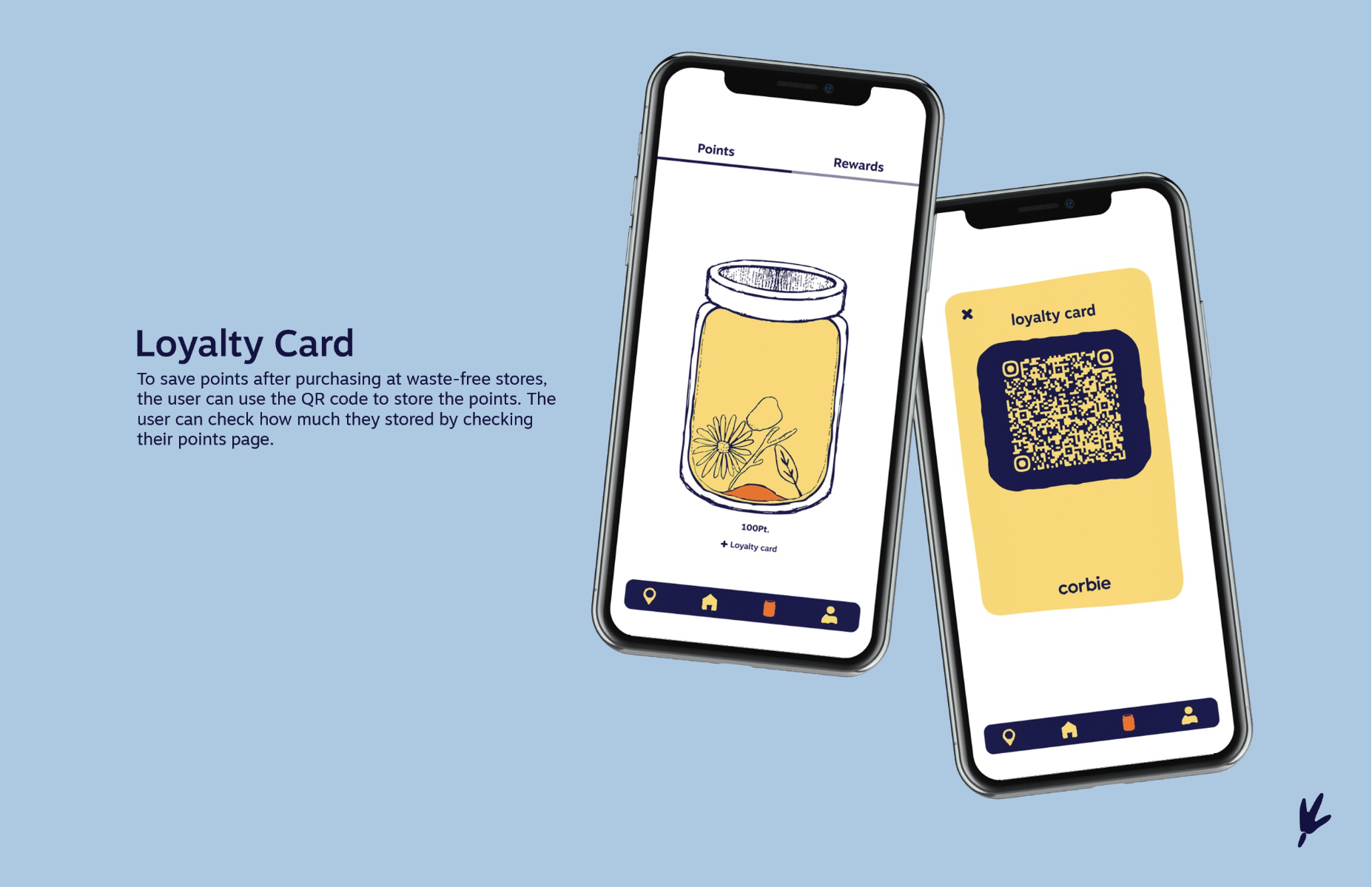 Corbie - waste free campaign app, portfolio item 13