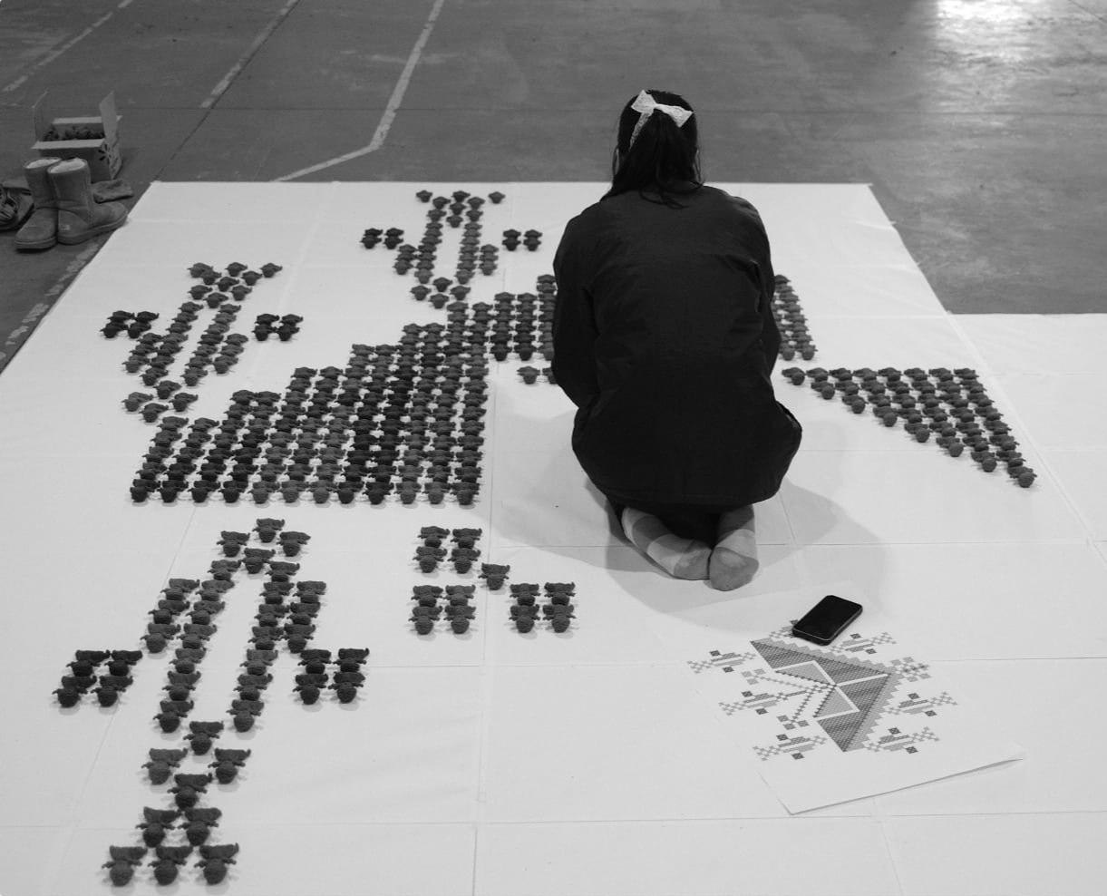 Palimpsest of a people, portfolio item 31