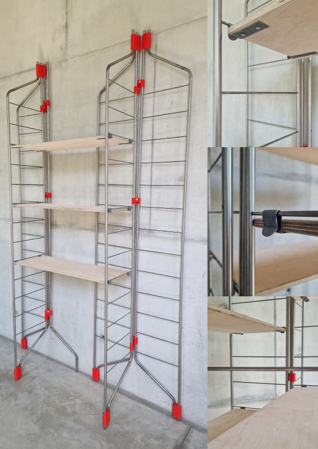 Panna Room Divider Shelving System – The Panni Shelf, Reimagined, portfolio item 12