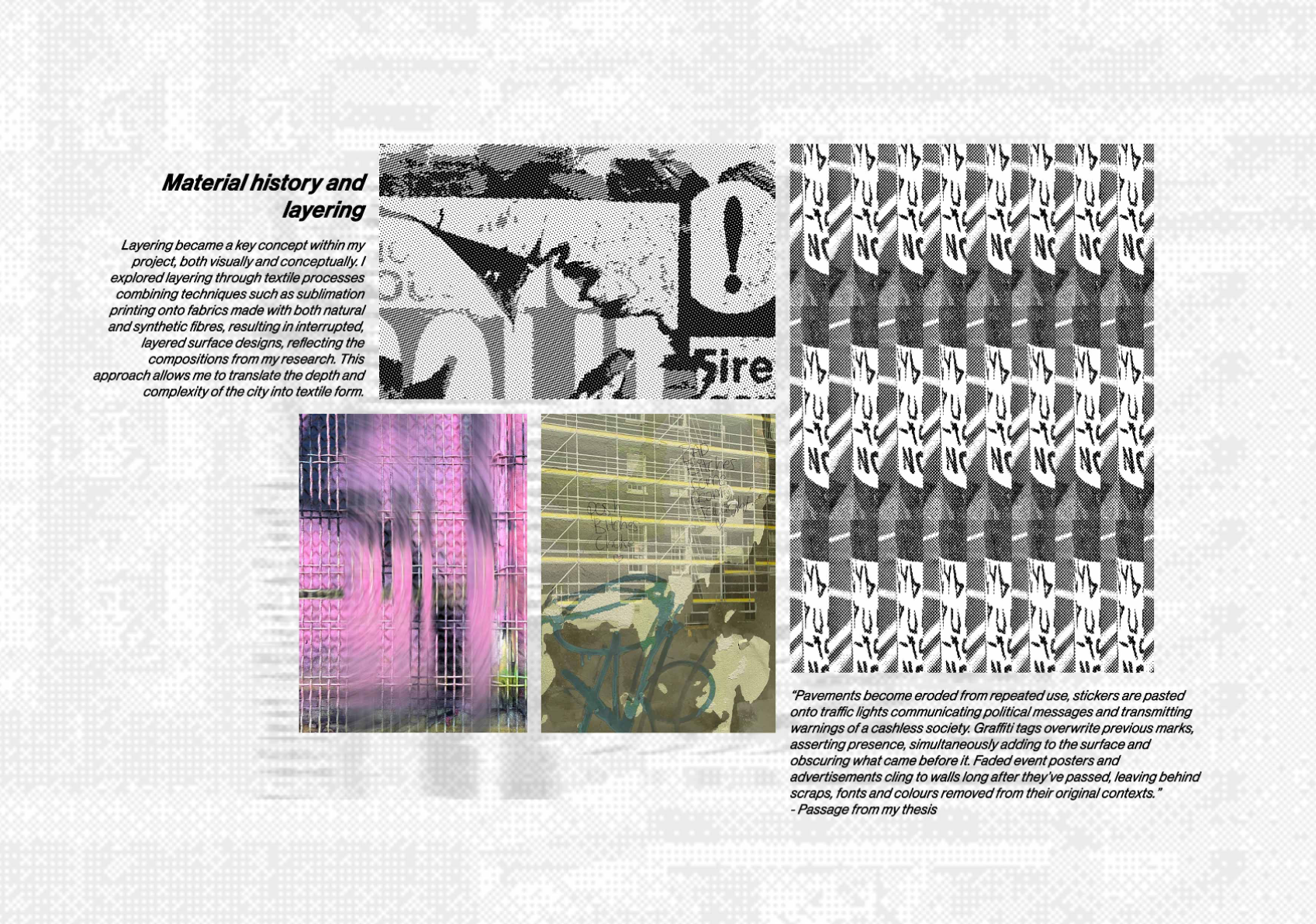 'urban Fabric', portfolio item 4