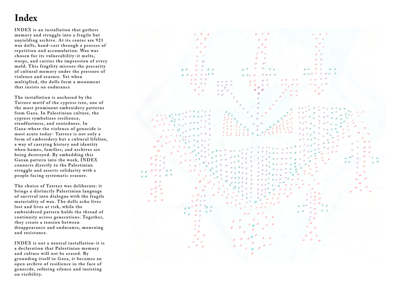 Palimpsest of a people, portfolio item 42