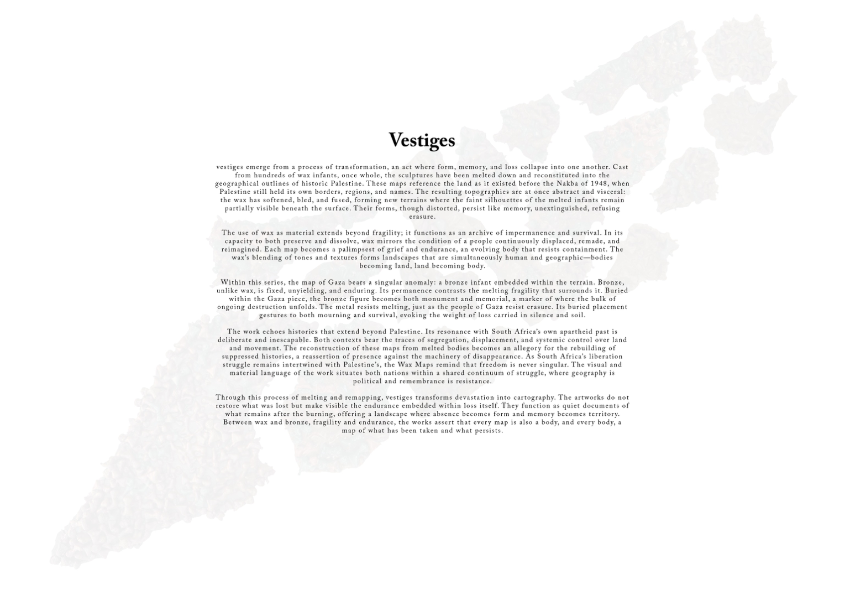 Palimpsest of a people, portfolio item 45