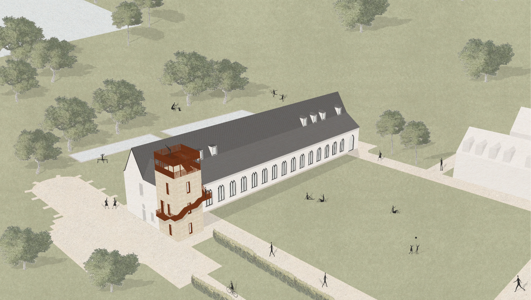 Tower & trajectory: a student residence Brussels, portfolio item 2