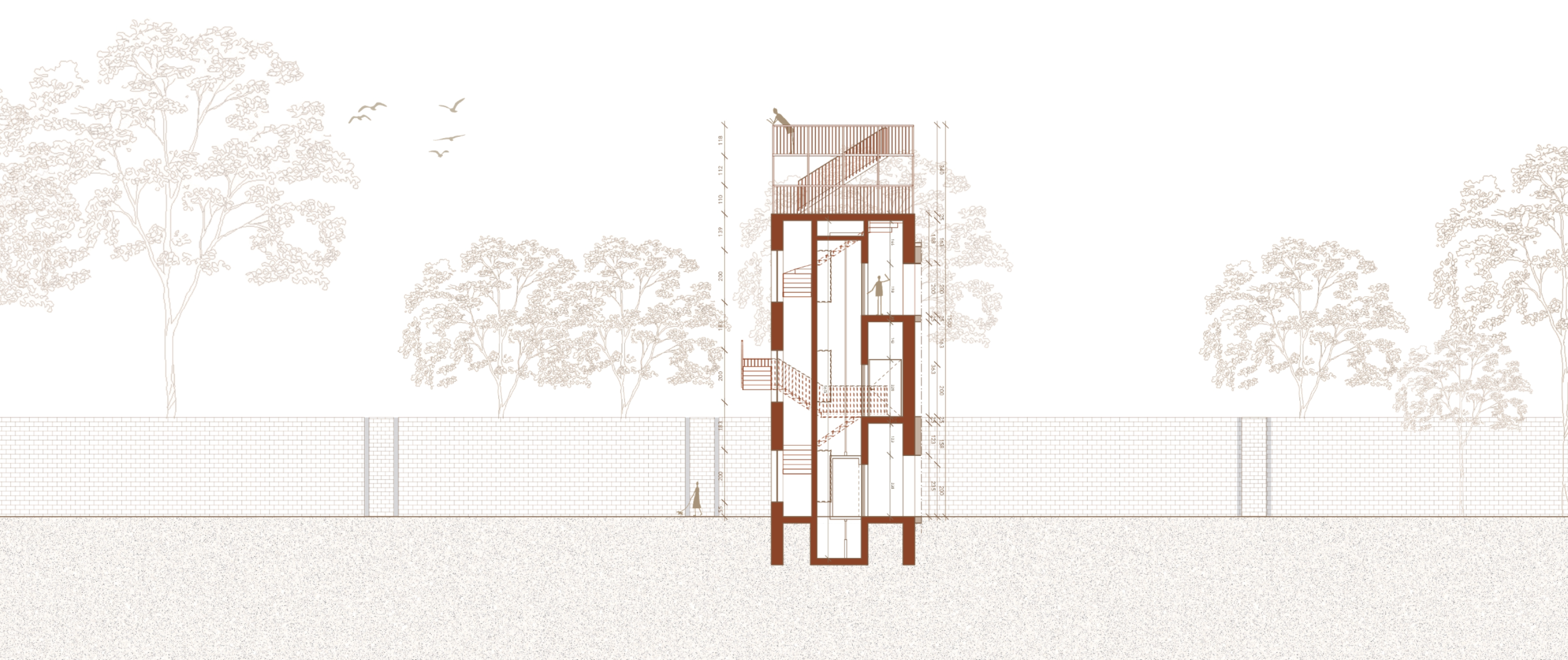 Tower & trajectory: a student residence Brussels, portfolio item 9
