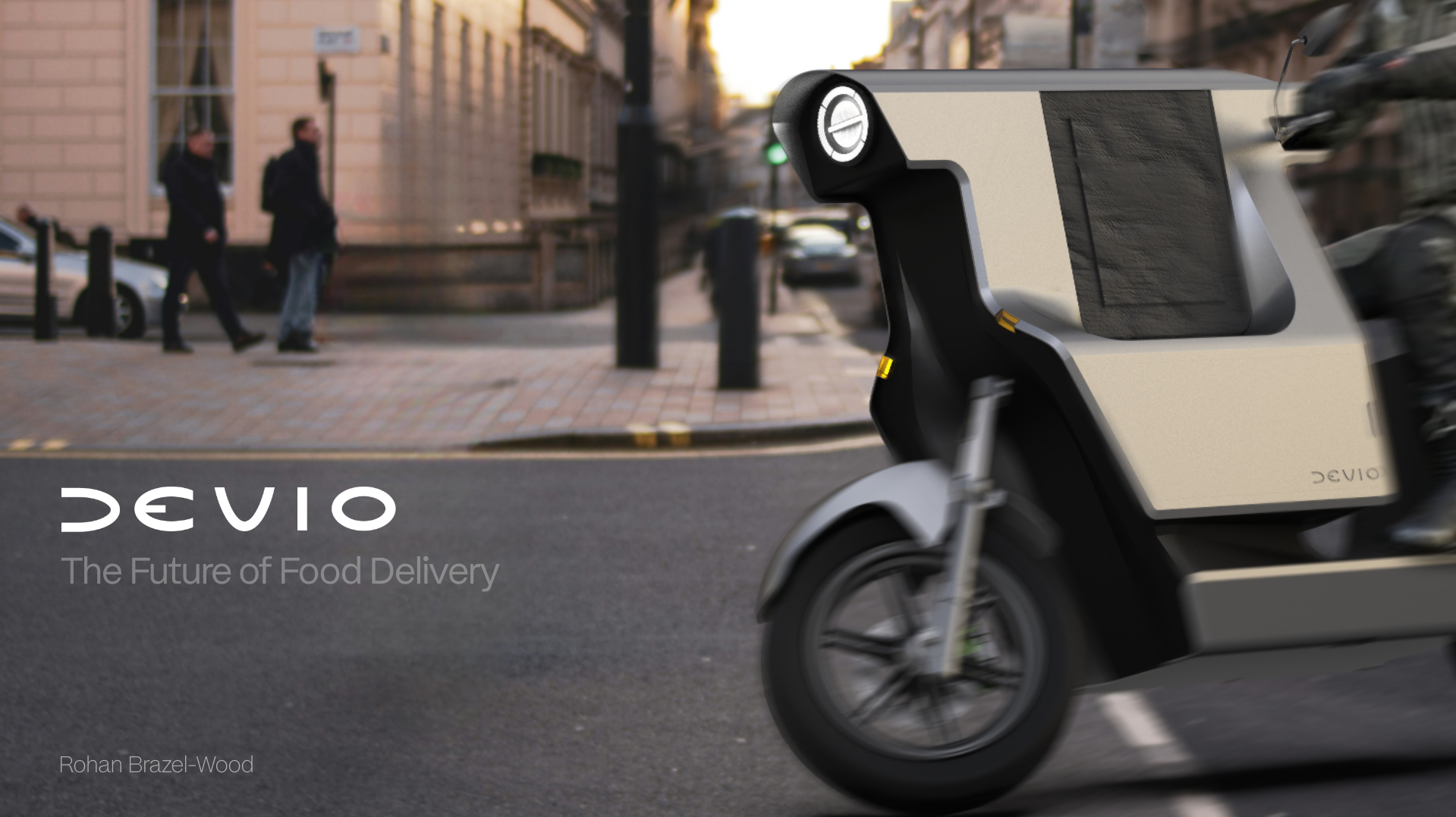 DEvio - specialised food delivery vehicle, portfolio item 2