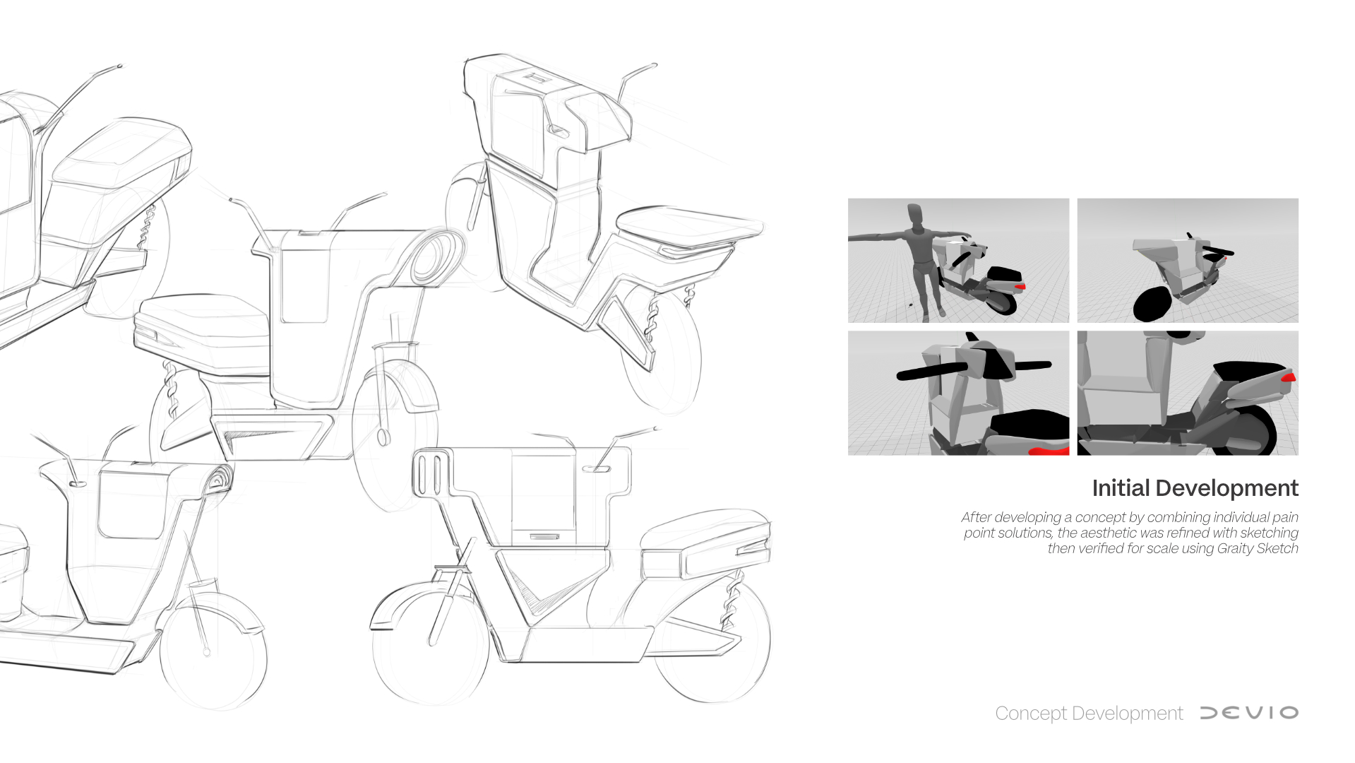 DEvio - specialised food delivery vehicle, portfolio item 5