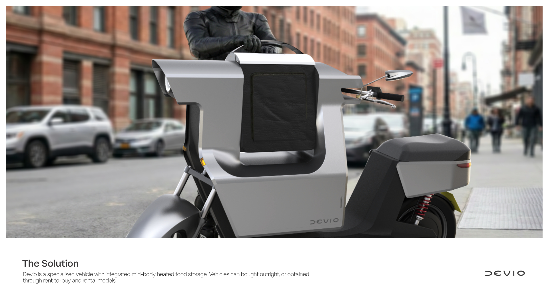 DEvio - specialised food delivery vehicle, portfolio item 8