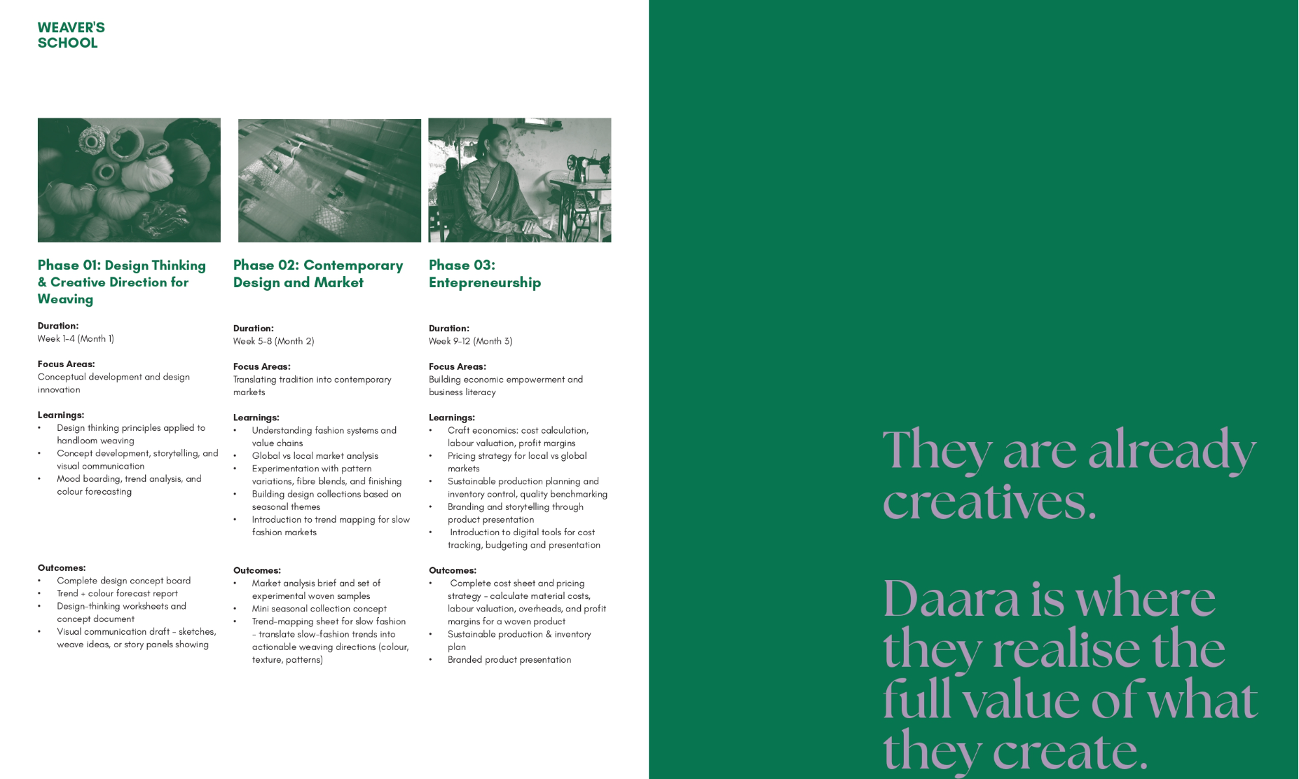 Daara: the training collective, portfolio item 7