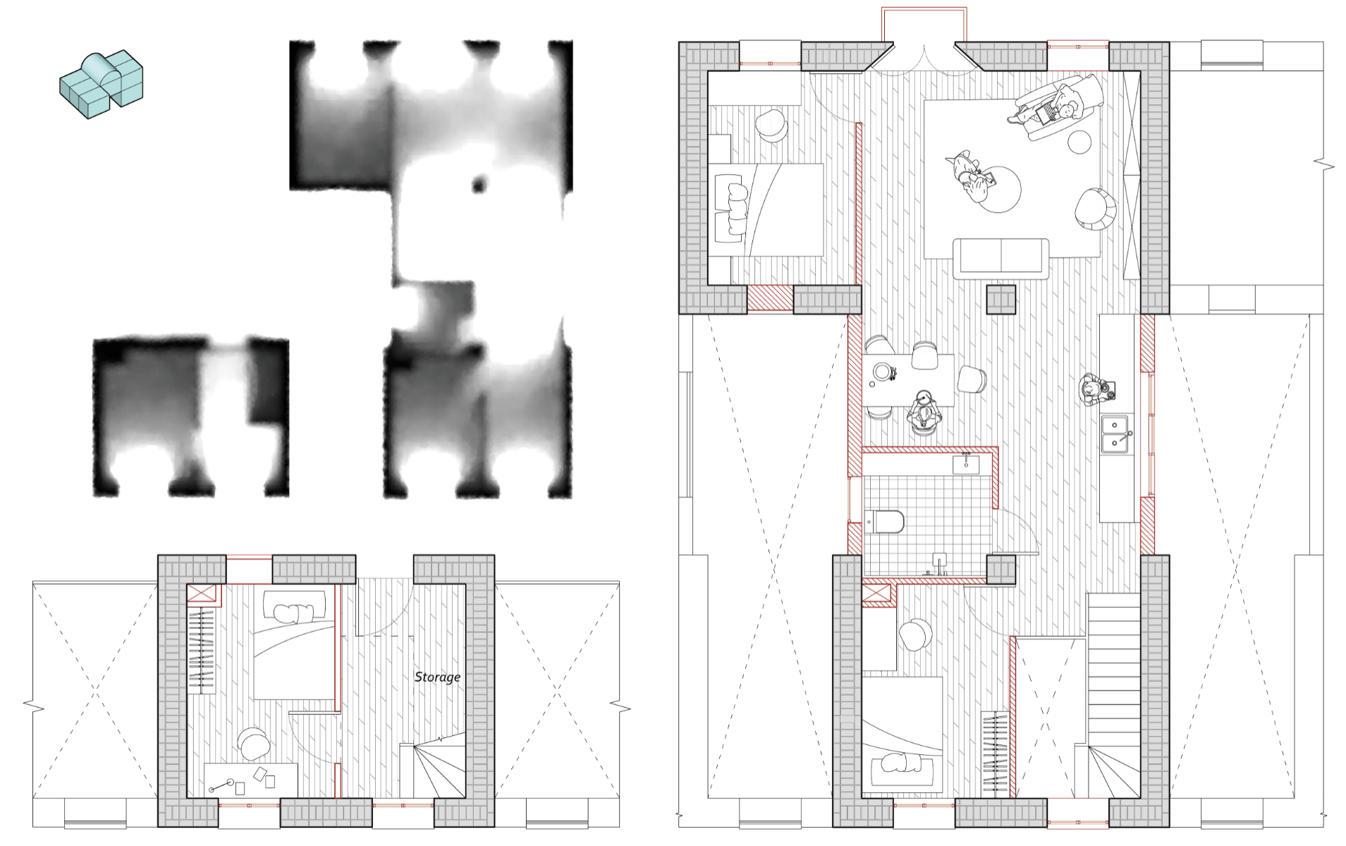Inhabiting with Daylight - From prison to everyday living, portfolio item 15