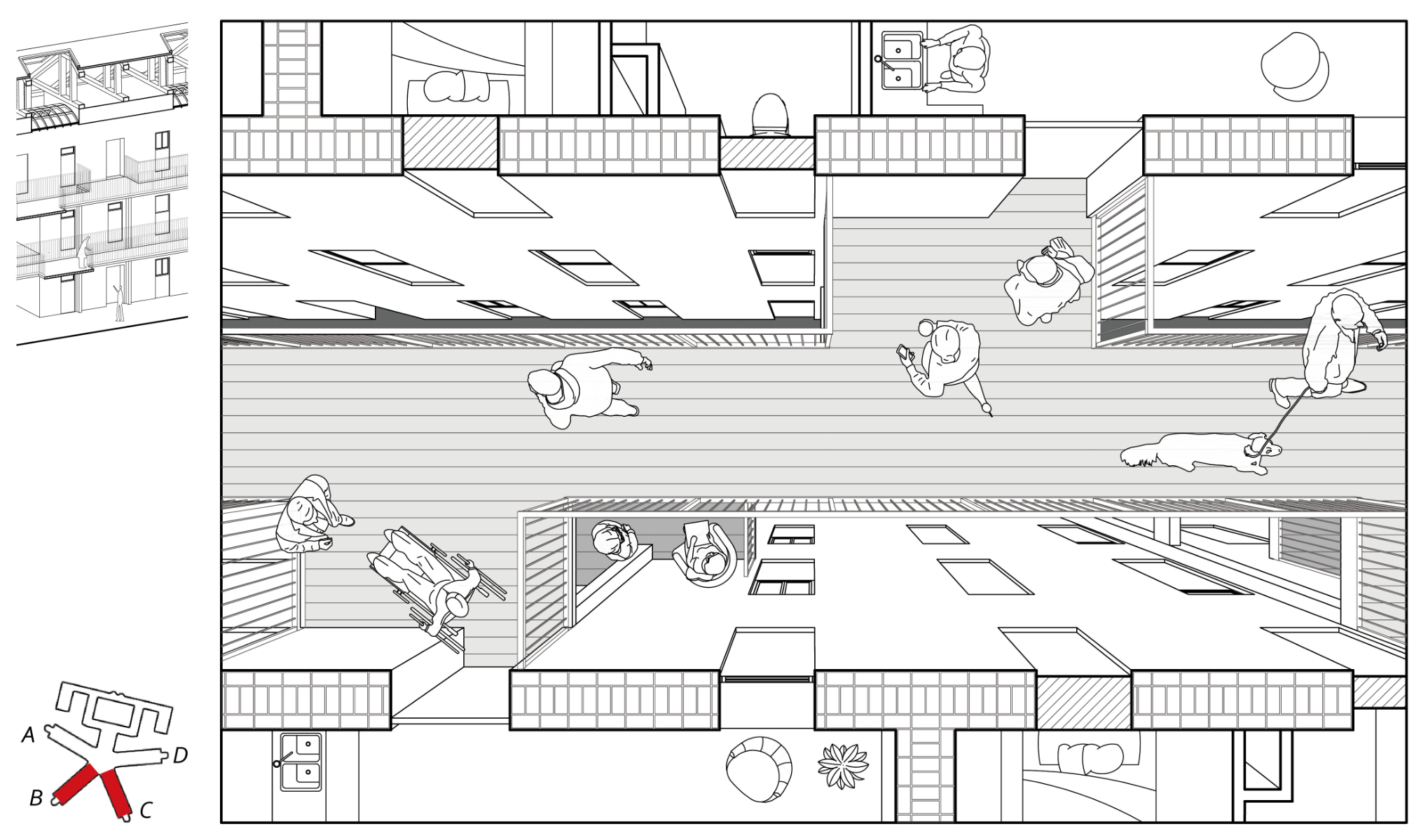 Inhabiting with Daylight - From prison to everyday living, portfolio item 11