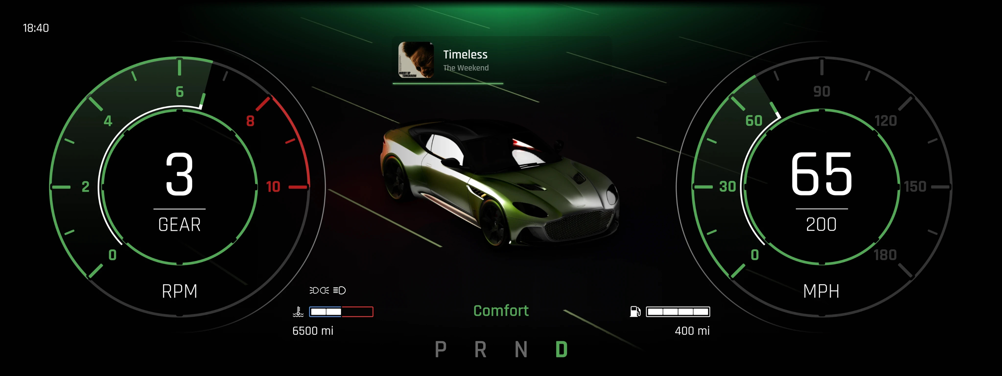 Aston Martin Interaction Redesign, portfolio item 2