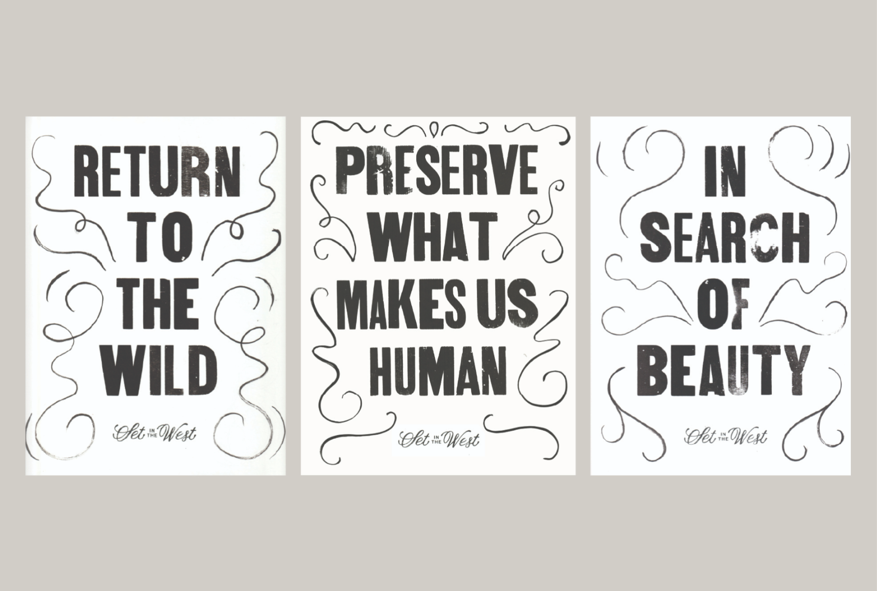 Set in the West, portfolio item 7